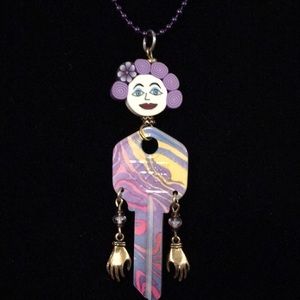 Whimsical KEY necklace